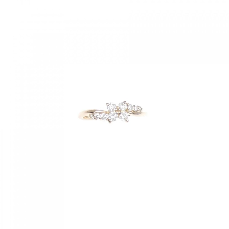 Nhẫn kim cương hoa K18PG 0.30CT 673079