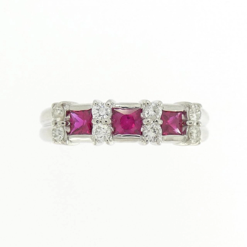Nhẫn ruby PT900 0.50CT 665424
