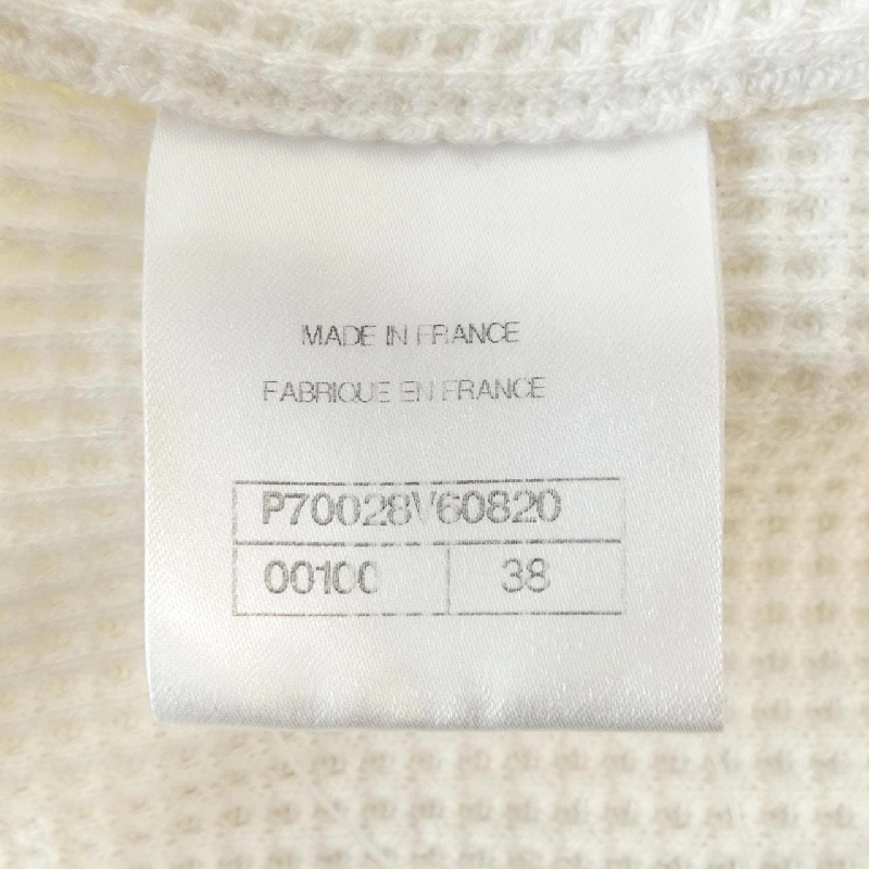 Áo khoác không cổ CHANEL 636606