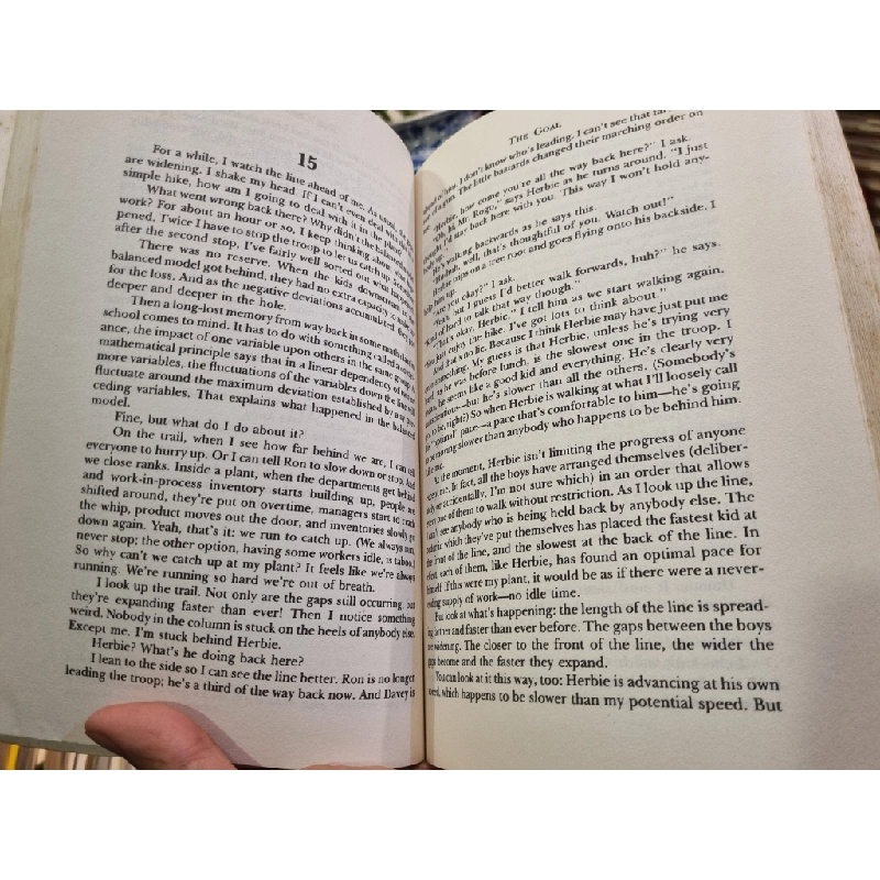 THE GOAL : THE INTERNATIONAL BESTSELLER THAT IS TRANSFORMING MANAGEMENT THINKING - Eliyahu M.Goldratt & Jeff Cox 138729