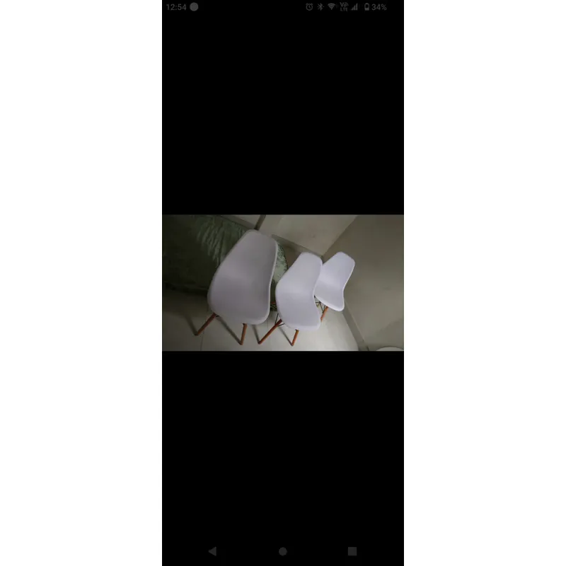 Bộ 01 Bàn + 03 Ghế nhựa trắng 590630