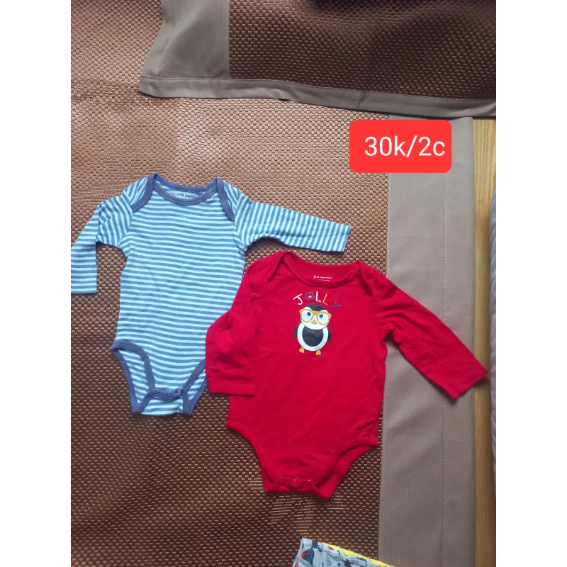 Body bé trai 3-6 tháng, vải mỏng mát. 1003299