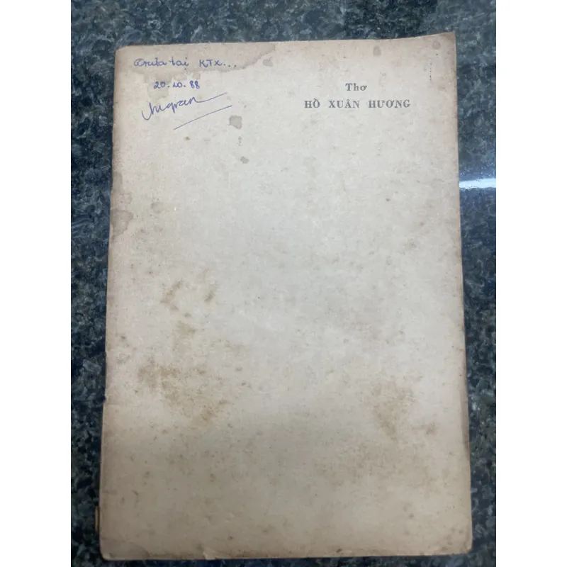 Thơ Hồ Xuân Hương xb 1987 713345