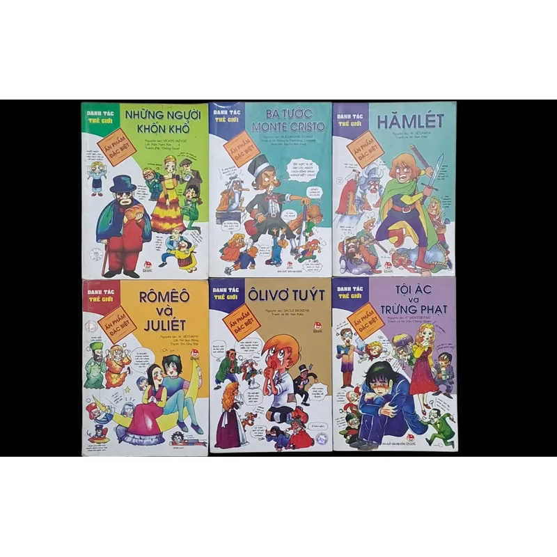 Truyện tranh Danh tác thế giới (Set lẻ 6 cuốn) 722135