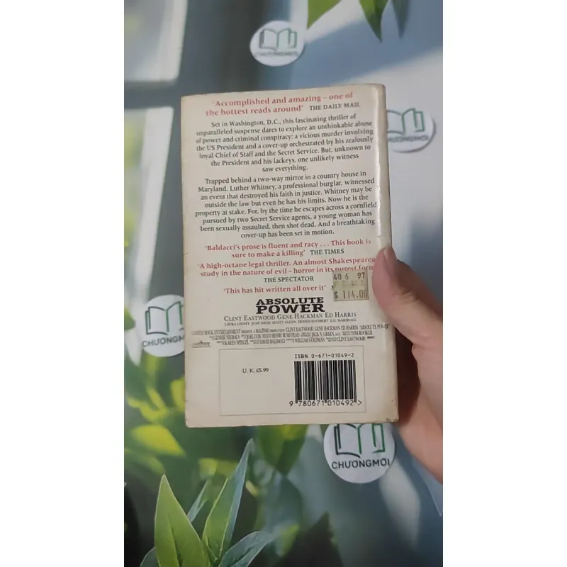 [MIỄN PHÍ BỌC SÁCH] [XƯA] Absolute Power (1996) - David Baldacci 1027239