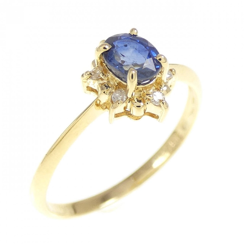 Nhẫn Sapphire K18YG 0.51CT 669042