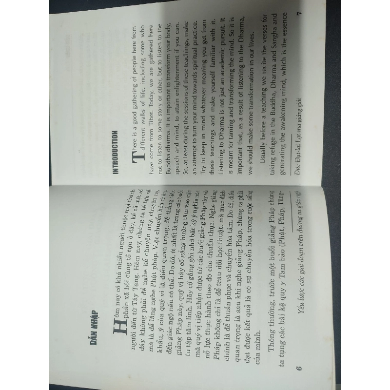 Yếu lược các giai đoạn trên đường tu giác ngộ - Đức Đạt Lai Lạt Ma XIV 2013 mới 80% ố bẩn HCM0305 tôn giáo 914225