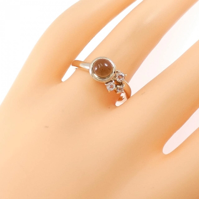 K10PG Đá quý khói Nhẫn - Hàng hiệu Chính hãng 848397