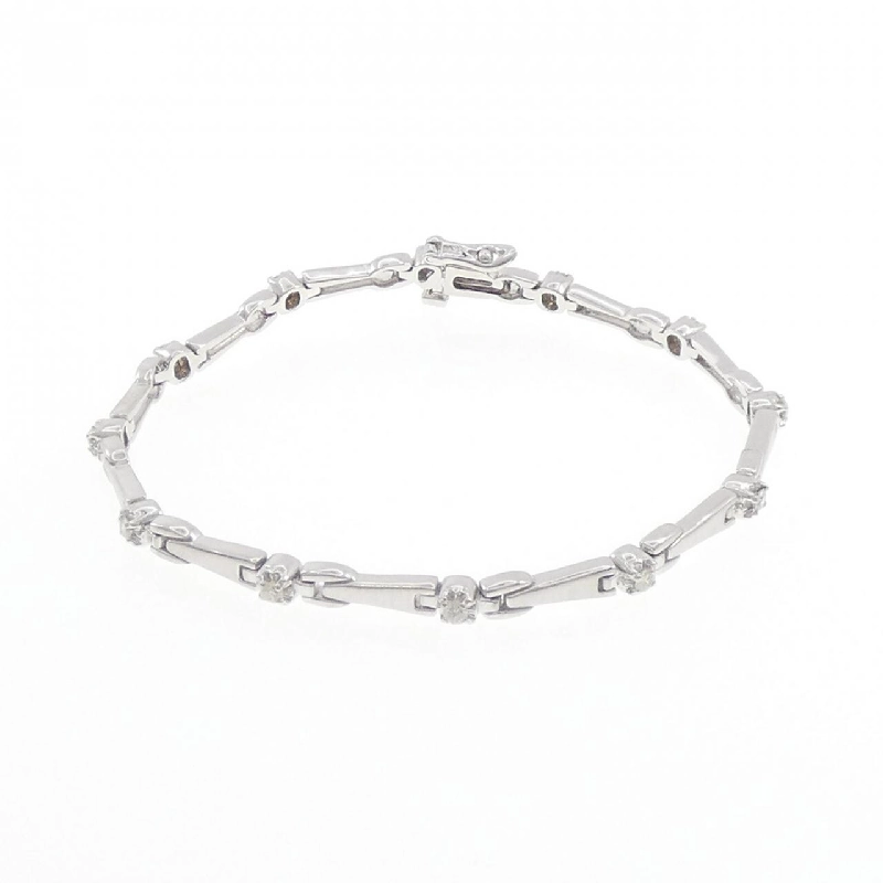 K14WG Vòng tay kim cương - Hàng hiệu Authentic 873113