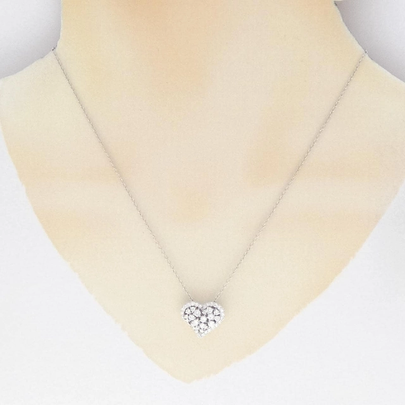 Ponte Vecchio Dây chuyền trái tim kim cương 0.95CT - Hàng hiệu Authentic 845834