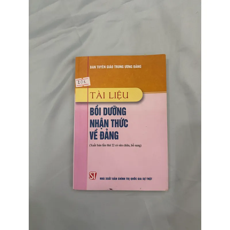 Tài liệu bồi dưỡng nhận thức về đảng 710536