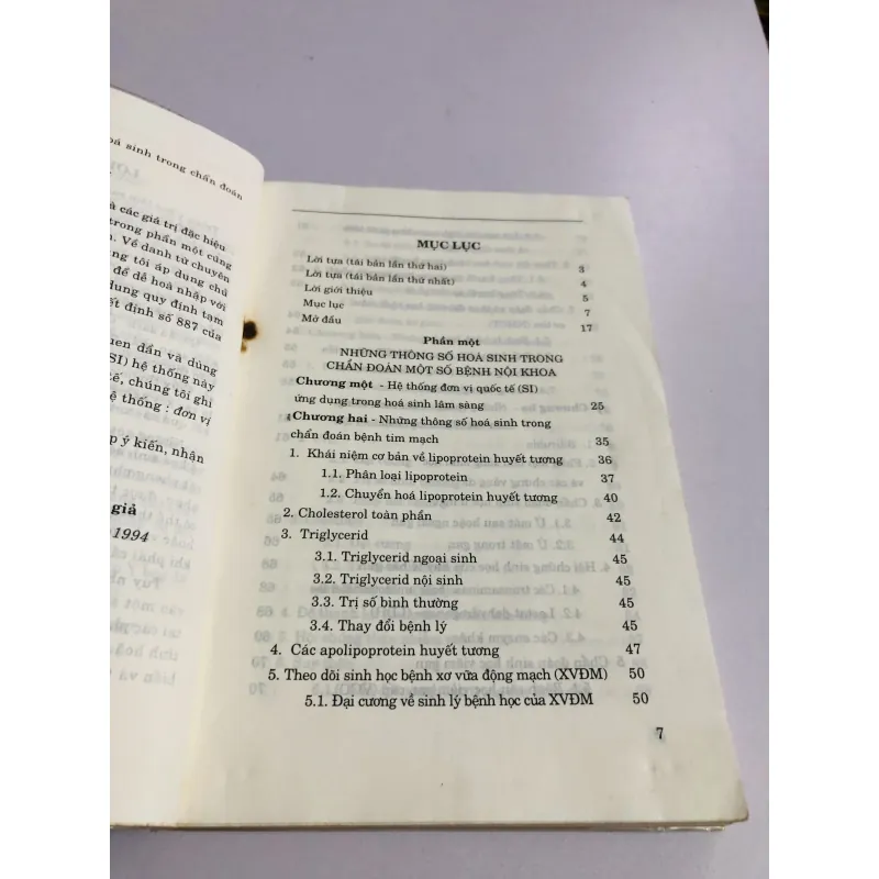 CHẨN ĐOÁN SINH HỌC MỘT SỐ BỆNH NỘI KHOA  780411