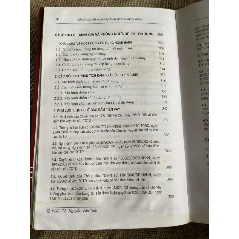 Quản trị rủi ro trong kinh doanh ngân hàng- PGS.TS Nguyễn Văn Tiến  960525