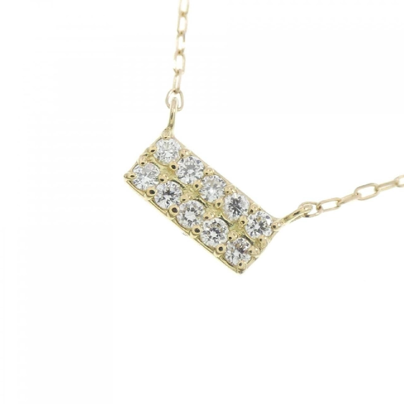 K18YG Dây chuyền kim cương 0.10CT - Hàng hiệu Chính hãng 863955