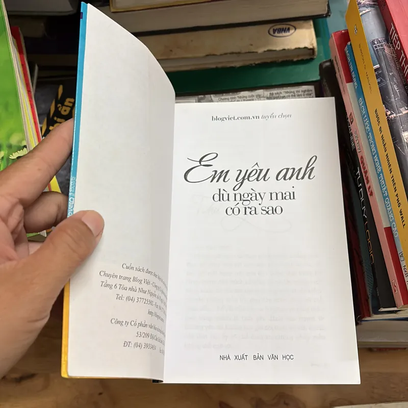 II Sách Tình Yêu: Em Yêu Anh _ Dù Ngày Mai Có Ra Sao - 2012 698006