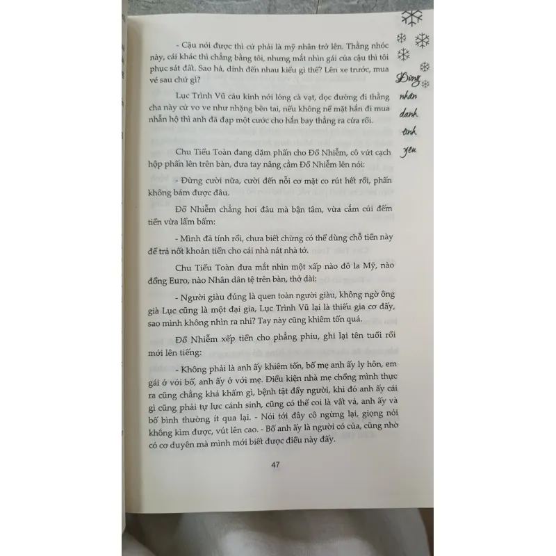 ĐỪNG NHÂN DANH TÌNH YÊU - DỊCH: ĐỖ UYÊN CHI 707417