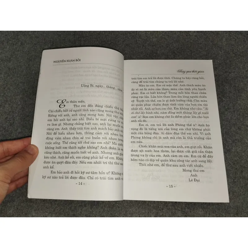 BAY QUA THỜI GIAN - NGUYỄN XUÂN BỐI 588818