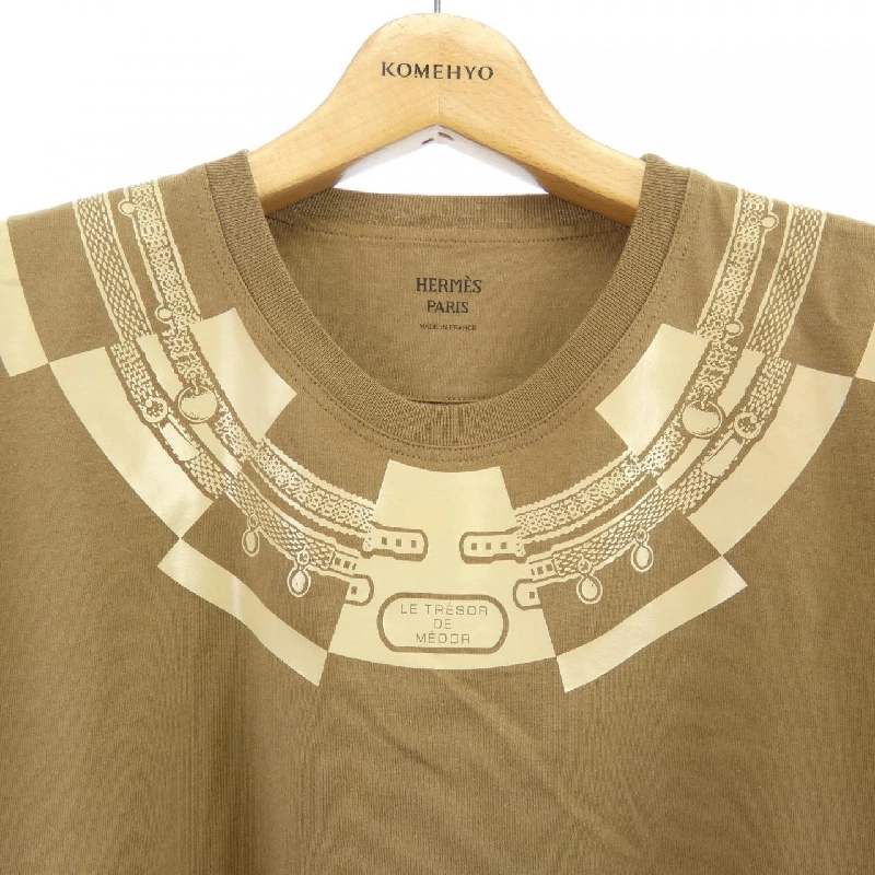 HERMES カルトゥッシュ LE TRESOR DE MEDOR 2H4612DU T-shirt - Hàng hiệu Chính hãng 826147