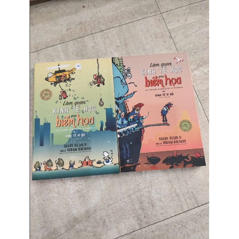 Làm quen kinh tế học qua biếm hoạ - Grady Klein & Tiến Sĩ YoRam Bauman ( trọn bộ 2 tập ) 120975