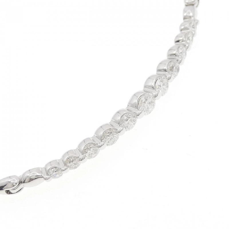 K18WG Vòng tay kim cương 0.70CT - Hàng hiệu Chính hãng 874300