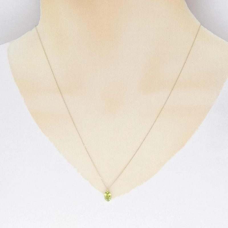 K18YG Peridot Necklace 0.67CT - Hàng hiệu Authentic 862699