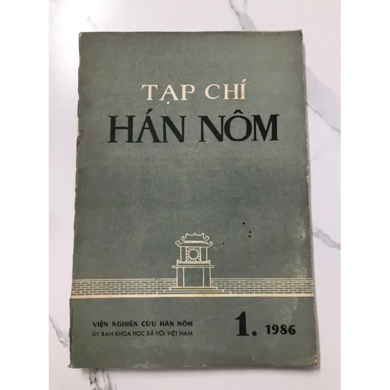 Tạp chí Hán Nôm – Số 1 - 1986 709699