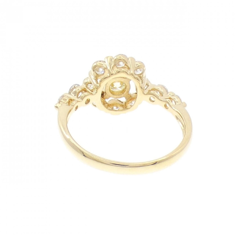 Nhẫn kim cương K18YG 0.28CT - Hàng hiệu chính hãng 849082