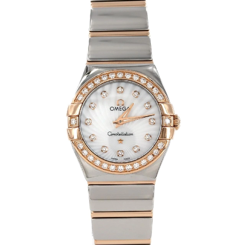 Đồng hồ Omega Constellation Polished RG Combi/D･12P 123.25.24.60.55.006 SSxPG Quartz - Hàng hiệu Chính hãng 877598