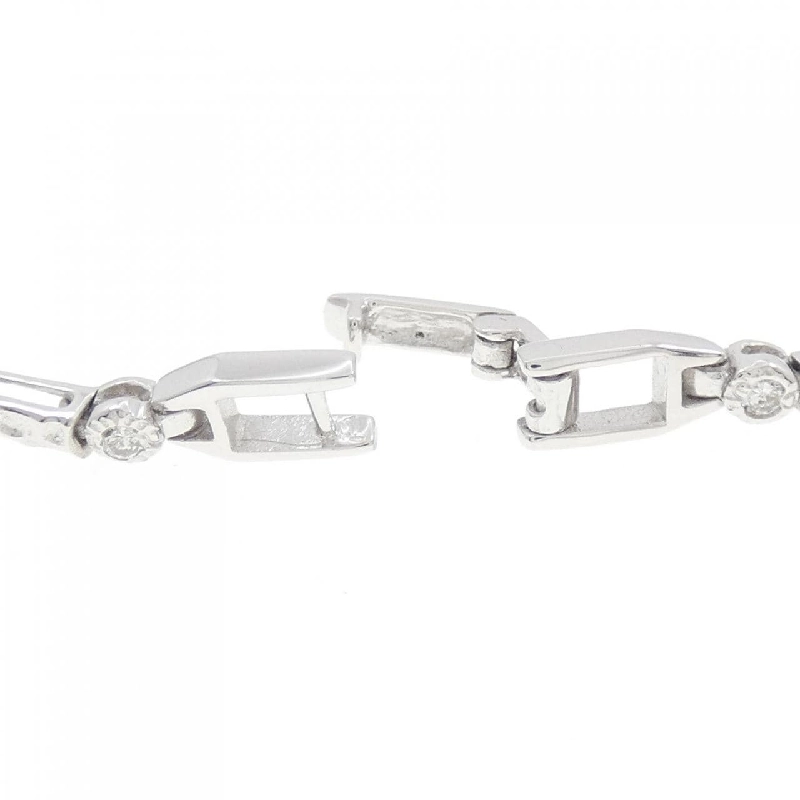 K18WG Vòng tay kim cương 0.14CT - Hàng hiệu Chính hãng 879067