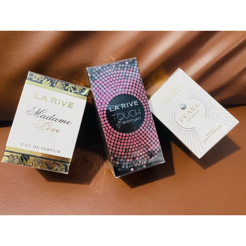 Nước hoa Pháp La Rive Madam in Love/ Touch/ Pearl - fullsize 100ml - Mới - Sang trọng 459595