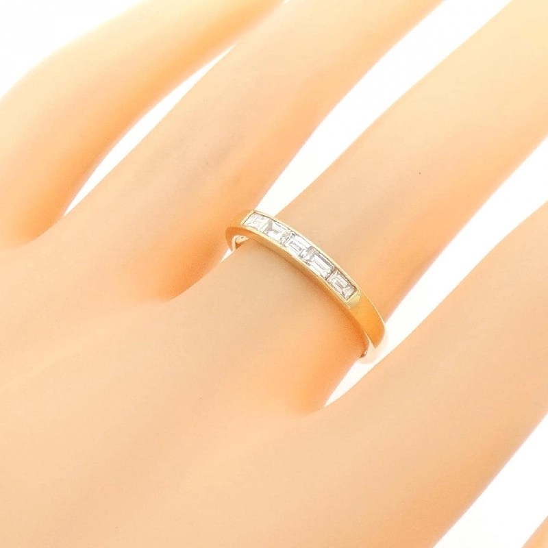 Nhẫn kim cương K18YG 0.38CT 666092