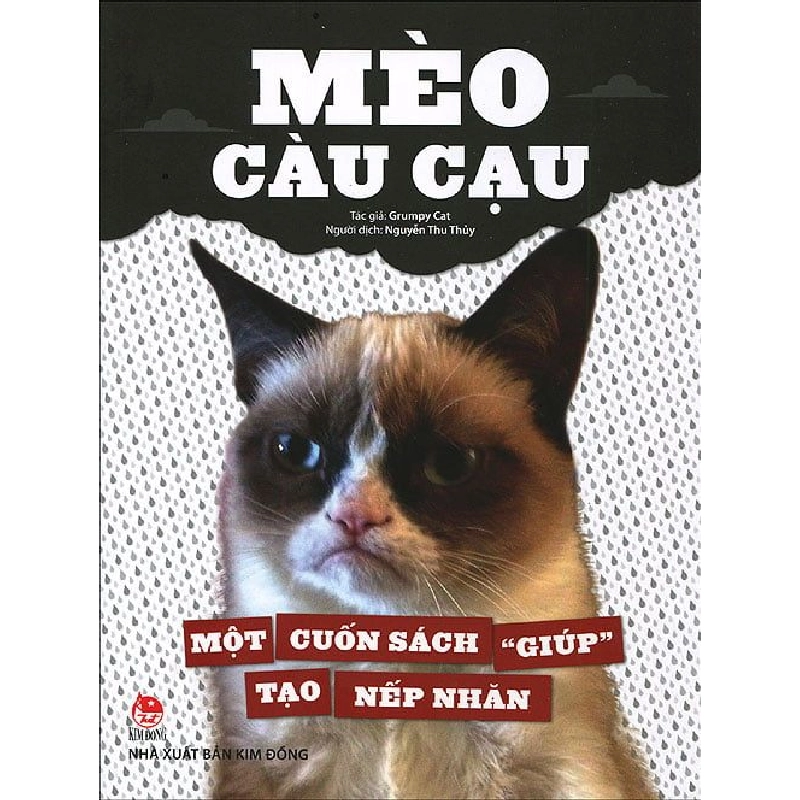 Mèo Càu Cạu - Một Cuốn Sách “Giúp” Tạo Nếp Nhăn - Grumpy Cat ASB.PO Oreka Blogmeo 230225 515438
