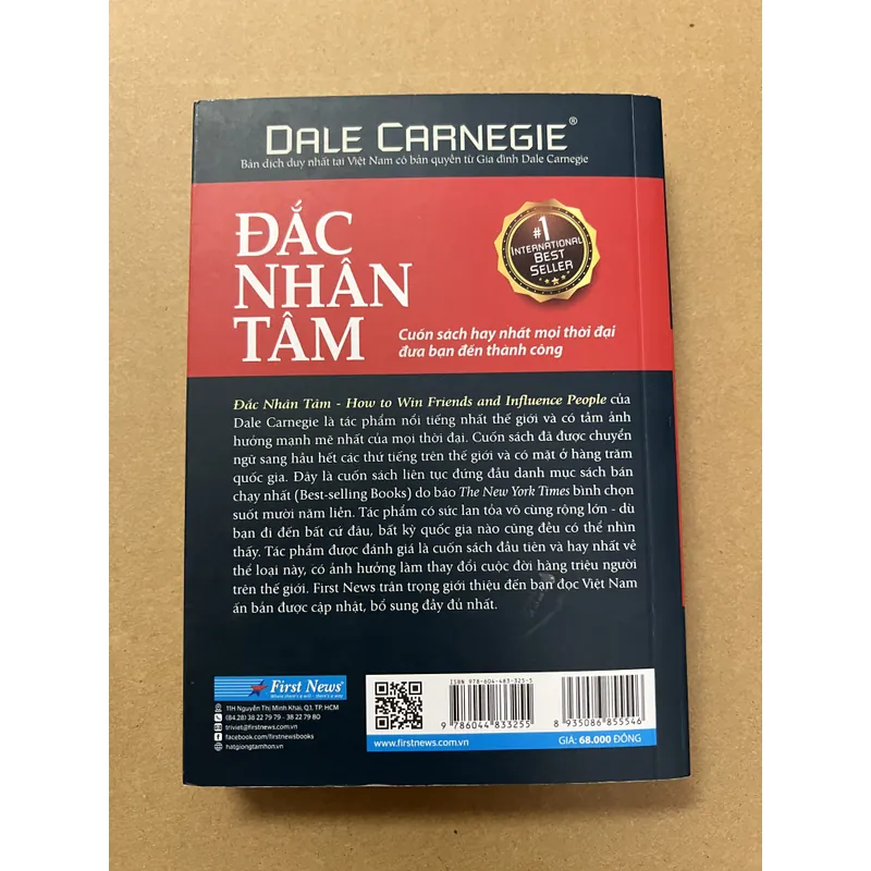 Đắc Nhân Tâm khổ 11.5x16.5 cm 737383