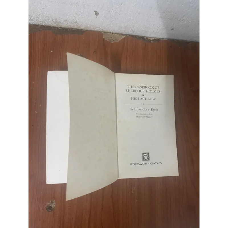 THE CASEBOOK OF SHERLOCK HOLMES and HIS LAST BROWN- SIR ARTHUR CONAN DOYLE 598736