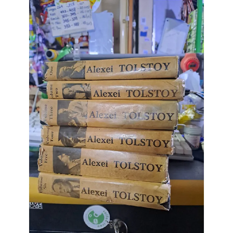 Alexei Tolstoy bộ 6 cuốn tiếng anh mới 80% bìa cứng DANH NHÂN HCM1709 559952