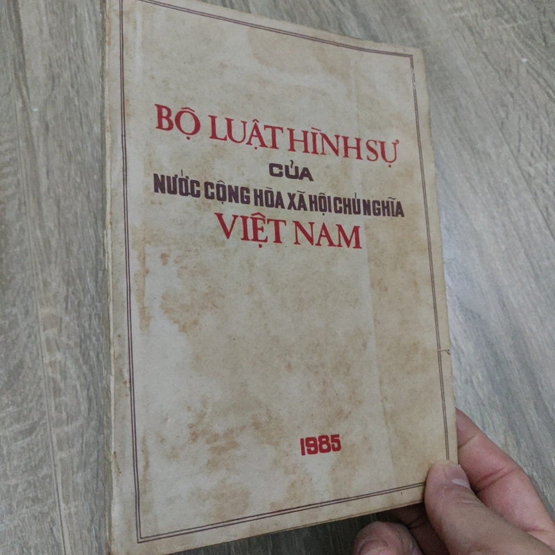 Bộ Luật Hình Sự Của Nước Cộng Hoà Xã Hội Chủ Nghĩa Việt Nam 520868