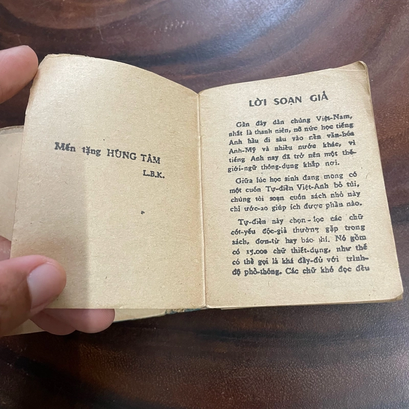 II Từ Điển Việt Anh (Loại bỏ túi) - Lê Bá Kông - ZIÊN HỒNG - 1969 463473