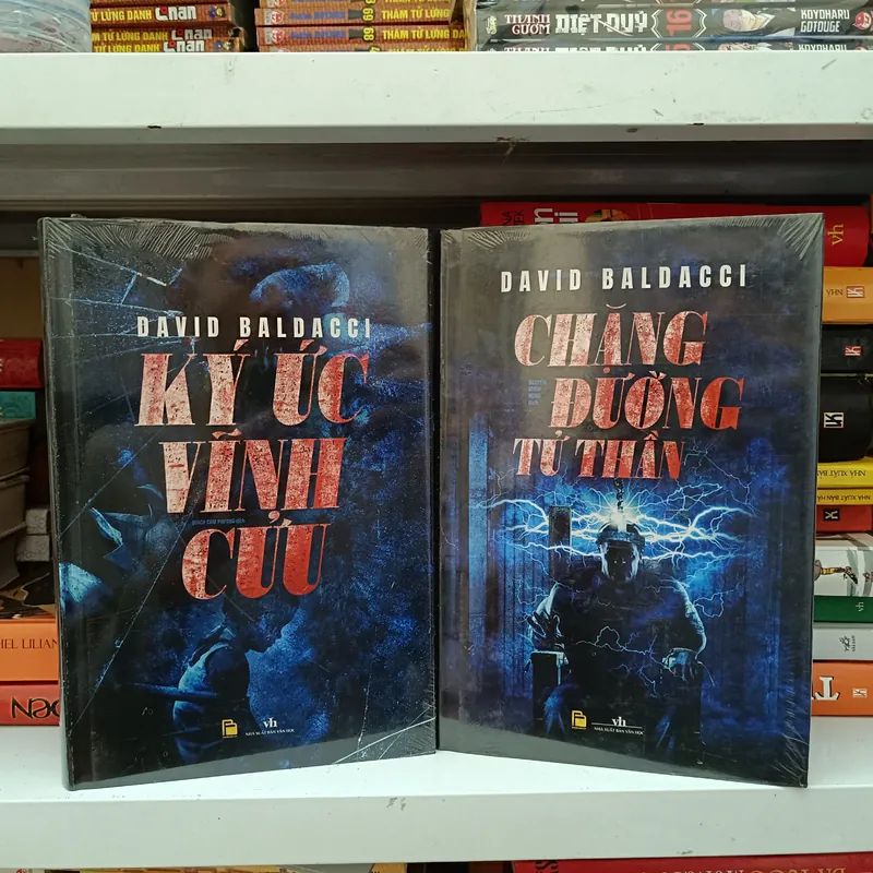 Combo 2 cuốn David  Baldacci bìa cứng 709215