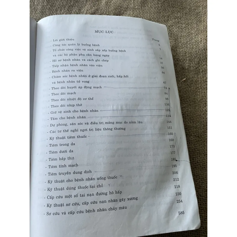 Điều dưỡng học cơ bản, sách gần 600 trang khổ lớn 796443