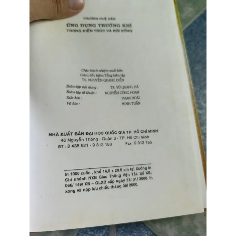 Phong thủy học ứng dụng - ứng dụng trường khí trong đời sống và kiến trúc 696875