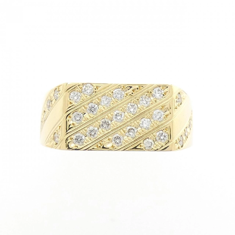 Nhẫn kim cương K18YG 0.54CT - Hàng hiệu Authentic 849697