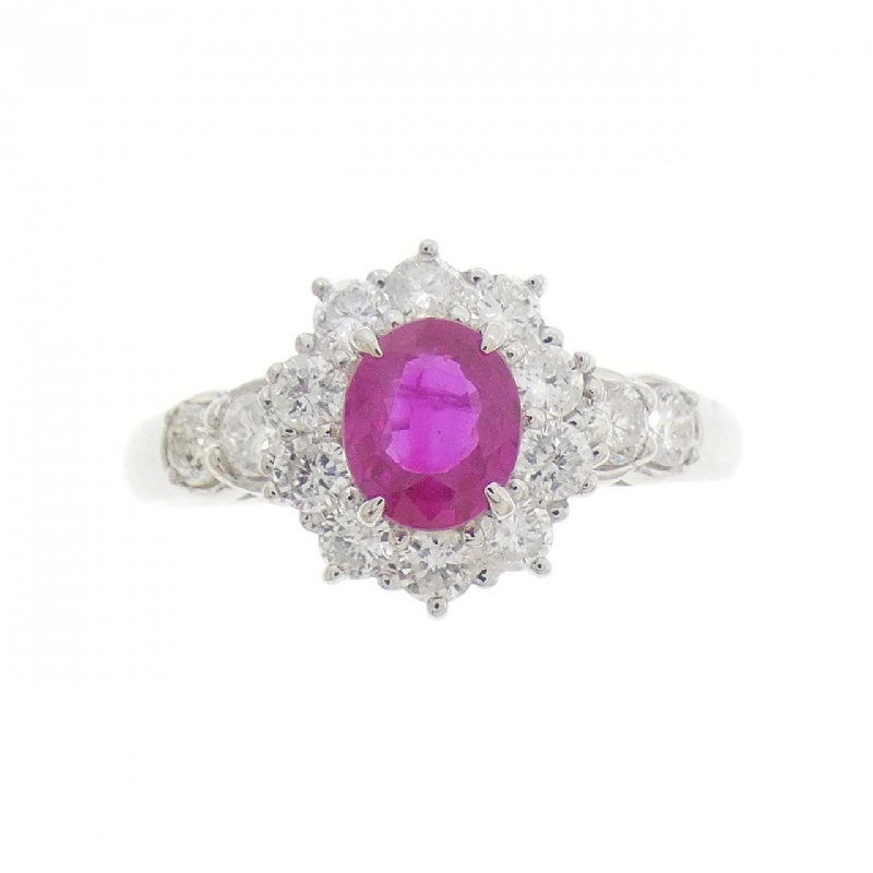 Nhẫn Ruby PT900 0.68CT - Hàng hiệu Chính hãng 849501