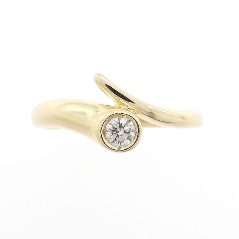 Nhẫn kim cương K18YG 0.10CT - Hàng hiệu Authentic 854442