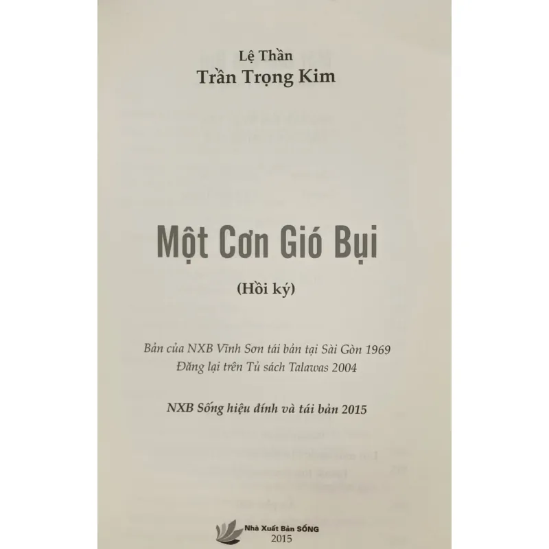 Một cơn gió bụi (Trần Trọng Kim) 932842