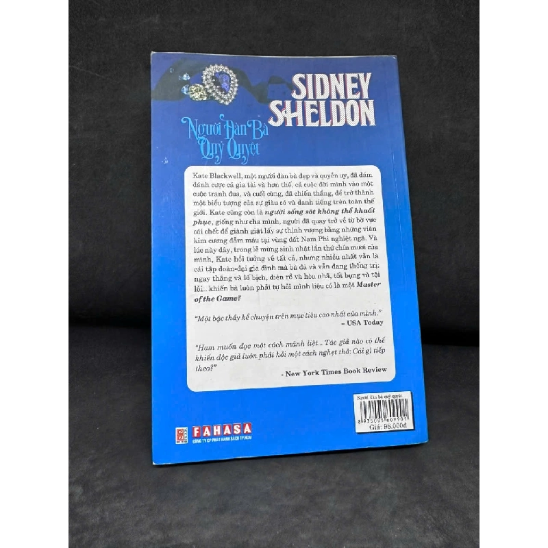 [Phiên Chợ Sách Cũ] Người Đàn Bà Quỷ Quyệt, 2011 - Sidney Sheldon H1108 SBM 544605