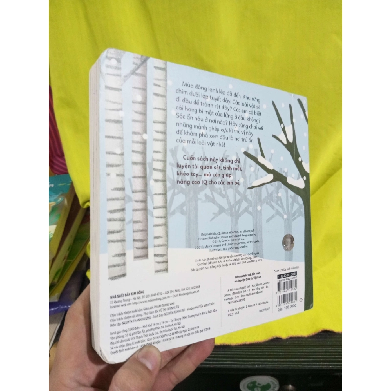 Ai trốn trong rừng thế nhỉ? mới 90% (Sách thiếu nhi) HLSC2404 1028335