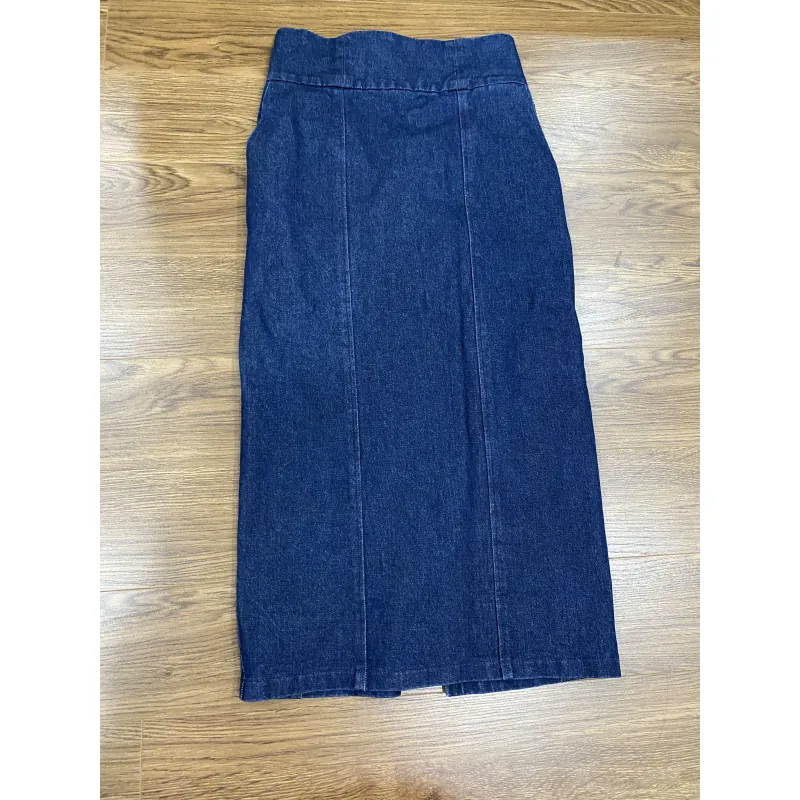 Chân váy Jean Nhật dai màu xanh 784921