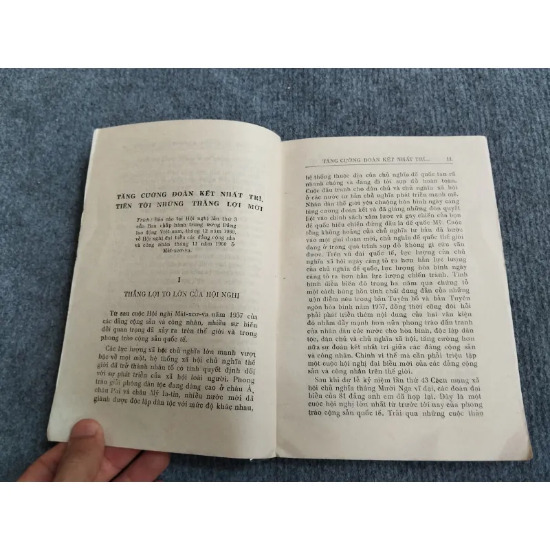 TÌNH HÌNH THẾ GIỚI VÀ NHIỆM VỤ QUỐC TẾ CỦA ĐẢNG TA - LÊ DUẨN 688815