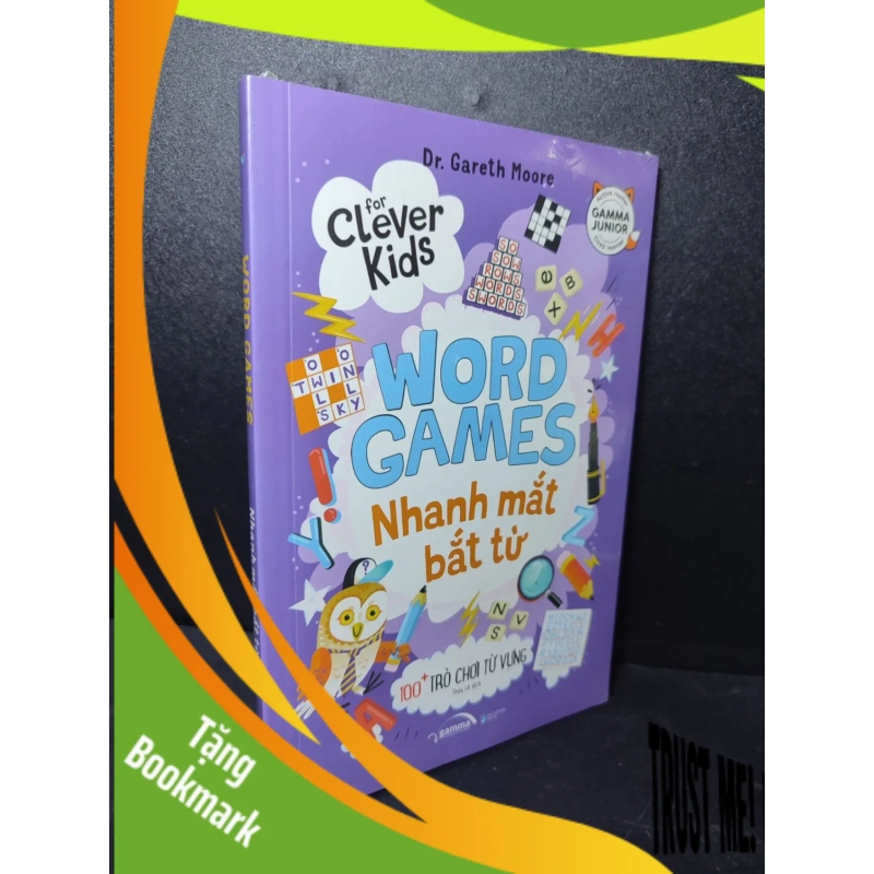 (TẶNG BOOKMARK) Nhanh mắt bắt từ - 100+ trò chơi từ vựng Dr.Gareth Moore mới 100% RBK2301 tiếng anh 949344