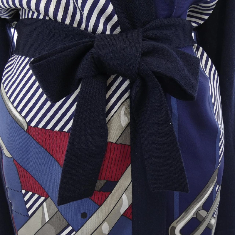 HERMES *97-7751 Áo khoác dài Twill Reine - Hàng hiệu Chính hãng 819201